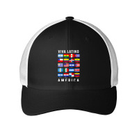 All Latin American Flags Countries Viva Latino America Tee T Shirt Mesh Cap | Artistshot