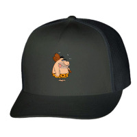 Caveman Trucker Cap | Artistshot