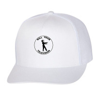 Funny Gift Propaganda Mens Womens Trucker Cap | Artistshot