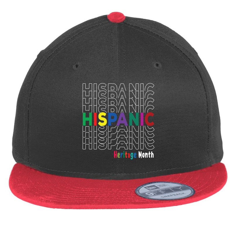 National Hispanic Heritage Month Latin America Culture  Essential T Sh Flat Bill Snapback Cap by RomanAllen89 | Artistshot