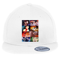 Day Gift Animated Funny Gift Flat Bill Snapback Cap | Artistshot