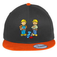 Bob The Builder Flat Bill Snapback Cap | Artistshot