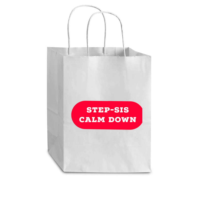 Stepsis Calm Down Cub Paper Bag - 8 X 4 1/2 X 10 1/4 | Artistshot