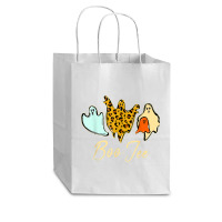 Boo Jee Leopard Halloween Cub Paper Bag - 8 X 4 1/2 X 10 1/4 | Artistshot