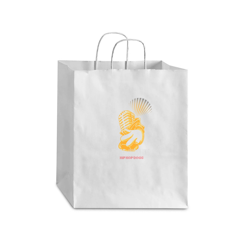 Hiphop Beat Juggling Debie Paper Bag - 10 X 5 X 13 | Artistshot