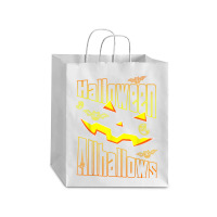 Funny Halloween Allhallows Halloween 2022 Debie Paper Bag - 10 X 5 X 13 | Artistshot