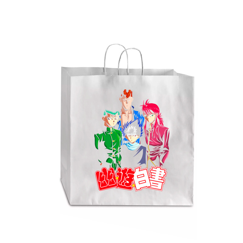 Yuyuhakusho Squad Gift Jumbo Paper Bag - 18 X 7 X 18 3/4 | Artistshot