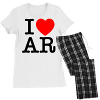 I Heart Ar (argentina) Women's Pajamas Set | Artistshot