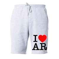 I Heart Ar (argentina) Fleece Short | Artistshot