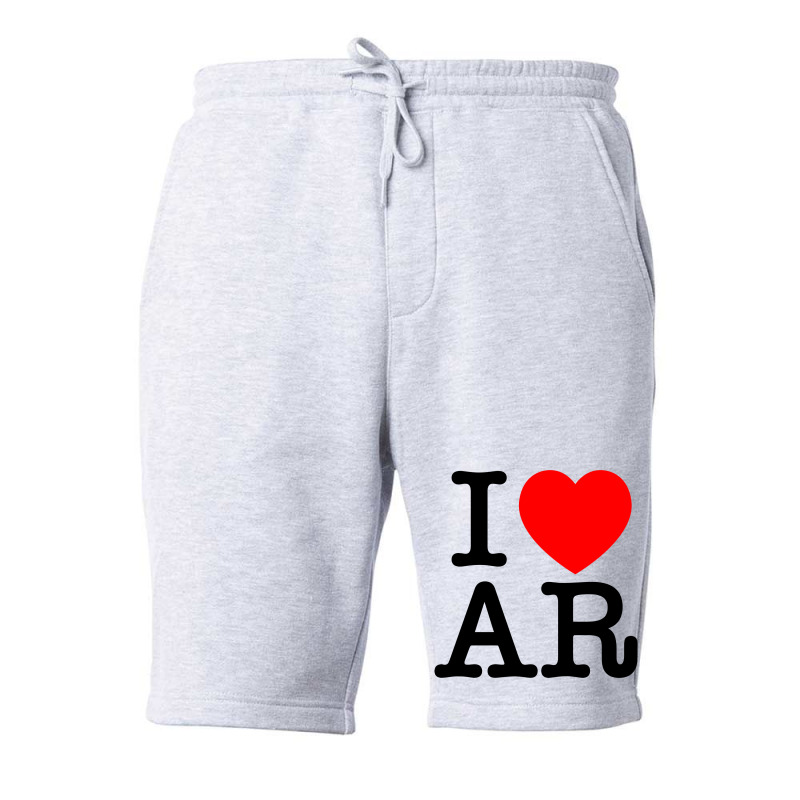 I Heart Ar (argentina) Fleece Short by syuharni | Artistshot