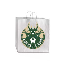 Wisconsin Herd Jumbo Paper Bag - 18 X 7 X 18 3/4 | Artistshot