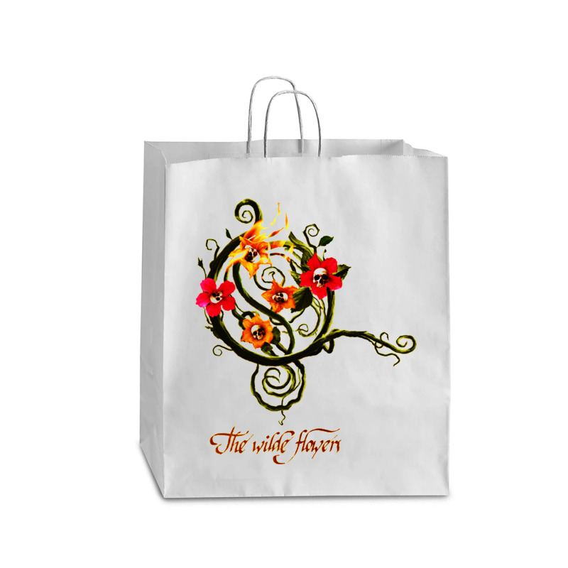 Opeth-wilde Flowers Queen Paper Bag - 16 X 6 X 19 1/4 | Artistshot