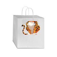 Headless Tiger Lazy Diy Halloween Costume Funny Animal Body T Shirt Star Paper Bag - 13 X 7 X 13 | Artistshot