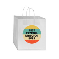 Payroll Director Best Payroll Director Ever Star Paper Bag - 13 X 7 X 13 | Artistshot