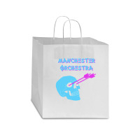 Manchester Orchestra Skull And Arrows T Png Star Paper Bag - 13 X 7 X 13 | Artistshot