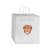 Dogue De Bordeaux Im Not Lazy Dogue De Bordeaux 01 Star Paper Bag - 13 X 7 X 13 | Artistshot