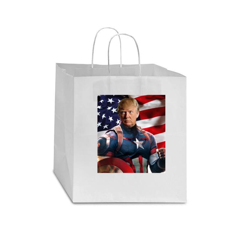 Donald Trump 17 Star Paper Bag - 13 X 7 X 13 | Artistshot