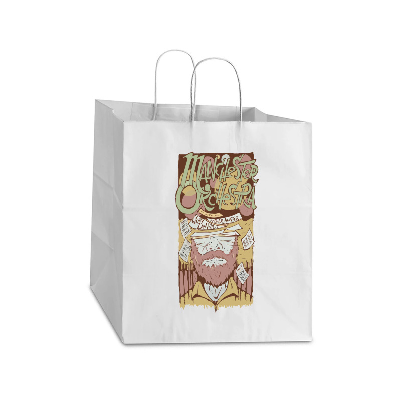 Manchester Orchestra Take Out Paper Bag - 14 X 10 X 15 1/2 | Artistshot