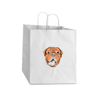 Dogue De Bordeaux Im Not Lazy Dogue De Bordeaux 01 Take Out Paper Bag - 14 X 10 X 15 1/2 | Artistshot