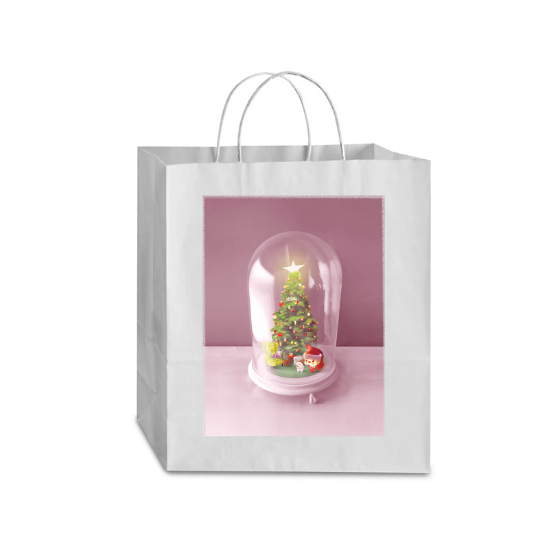 Christmas Bell Jar Traveler Paper Bag -13 X 6 X 15 3/4 | Artistshot