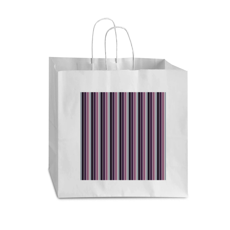 Vertical Striped Colors Skirt Chiffon Top Vogue Paper Bag - 16 X 6 X 12 | Artistshot