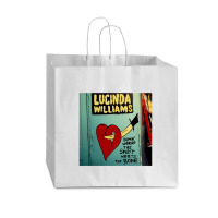 Lucinda Williams Down Where The Spirit Meets The Bone Album Vogue Paper Bag - 16 X 6 X 12 | Artistshot