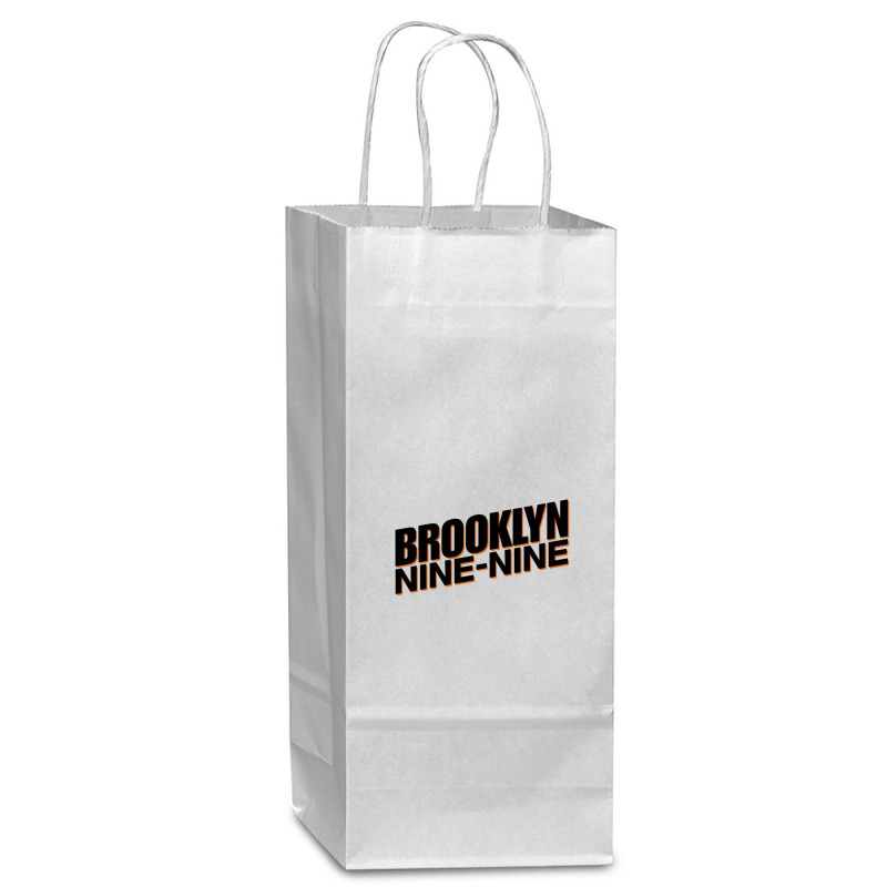 Brooklyn 99 Wine Paper Bag - 5 1/2 X 3 1/4 X 13 | Artistshot