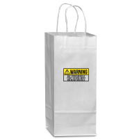 May Spontaneously Start Talking About American Ringtails Wine Paper Bag - 5 1/2 X 3 1/4 X 13 | Artistshot