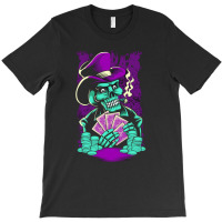 Skull Playing Poker T-shirt | Artistshot