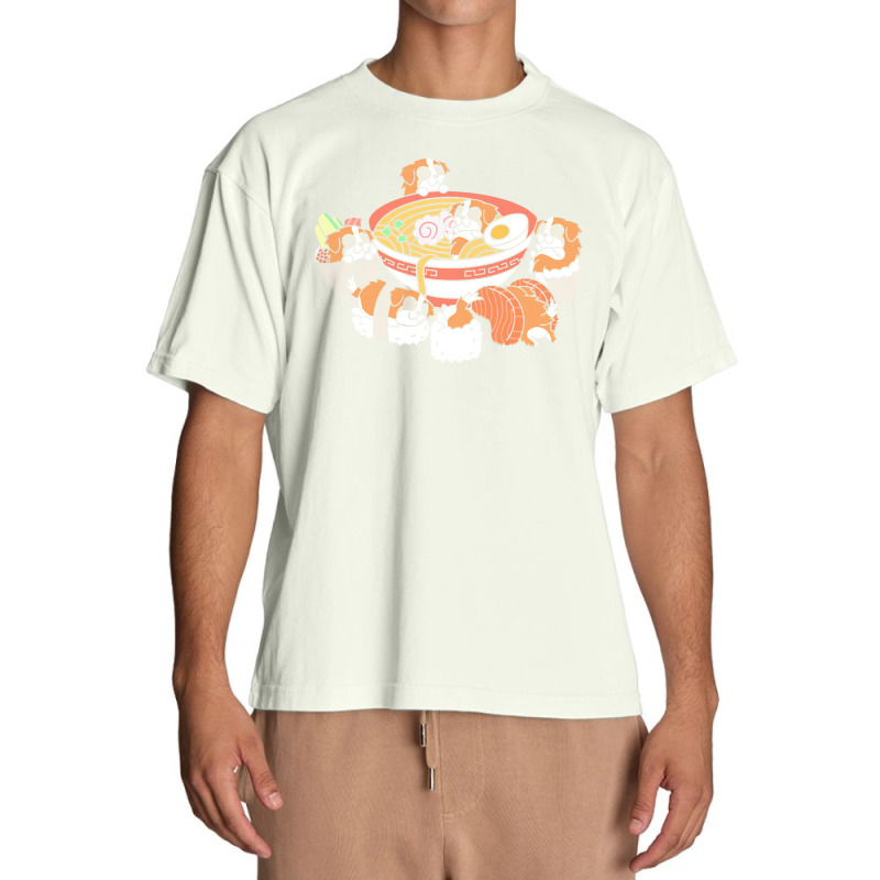 Saint Bernard T  Shirt Saint Bernard Ramen Sushi T  Shirt Urban Heavy T-shirt | Artistshot