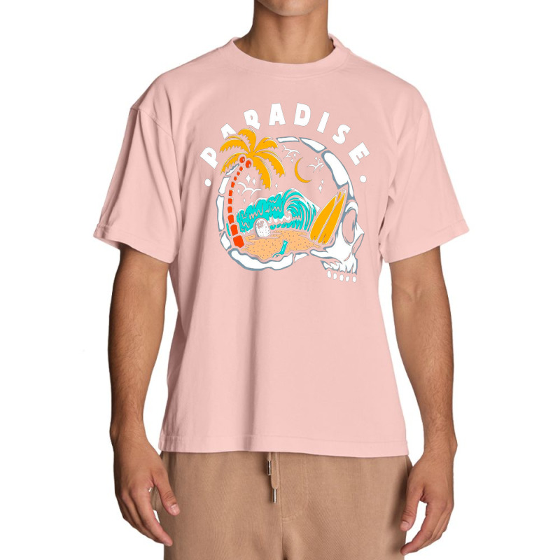 #paradise #beach #rip Urban Heavy T-shirt by lik9787 | Artistshot