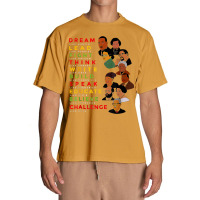 Dream Like Martin Lead Like Harriet Black History Month T Shirt Urban Heavy T-shirt | Artistshot