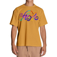 Holi Text Urban Heavy T-shirt | Artistshot