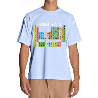 The Periodic Table Of Horror Movies Science Urban Heavy T-shirt | Artistshot