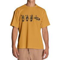 Newbruh Sign Language Urban Heavy T-shirt | Artistshot