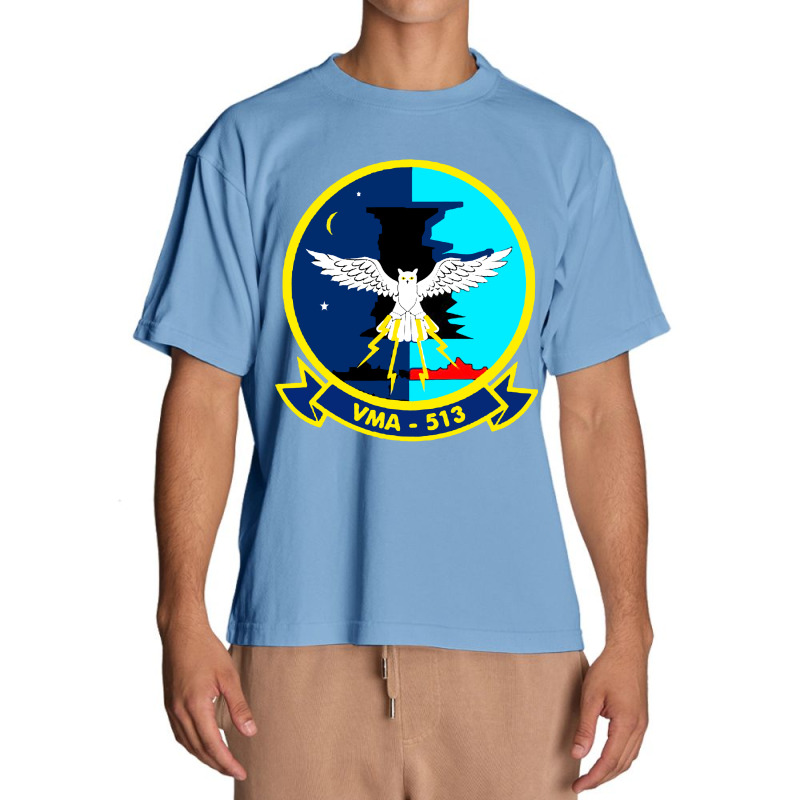 Vma 513 Marine Attack Squadron Urban Heavy T-shirt by althubich | Artistshot