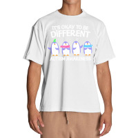 Autism T  Shirt Autism Awareness Be Different T  Shirt Urban Heavy T-shirt | Artistshot