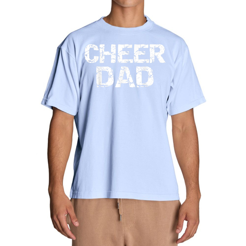 Father Cheerleading Gift From Cheerleader Daughter Cheer Dad T Shirt Urban Heavy T-shirt | Artistshot