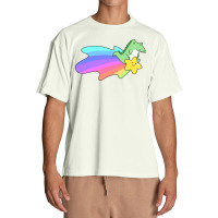 Rainbow Shooting Star Alligator Urban Heavy T-shirt | Artistshot