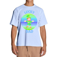 One Lucky Dad T  Shirtone Lucky Dad T  Shirt (1) Urban Heavy T-shirt | Artistshot