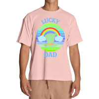 One Lucky Dad T  Shirtone Lucky Dad T  Shirt (5) Urban Heavy T-shirt | Artistshot