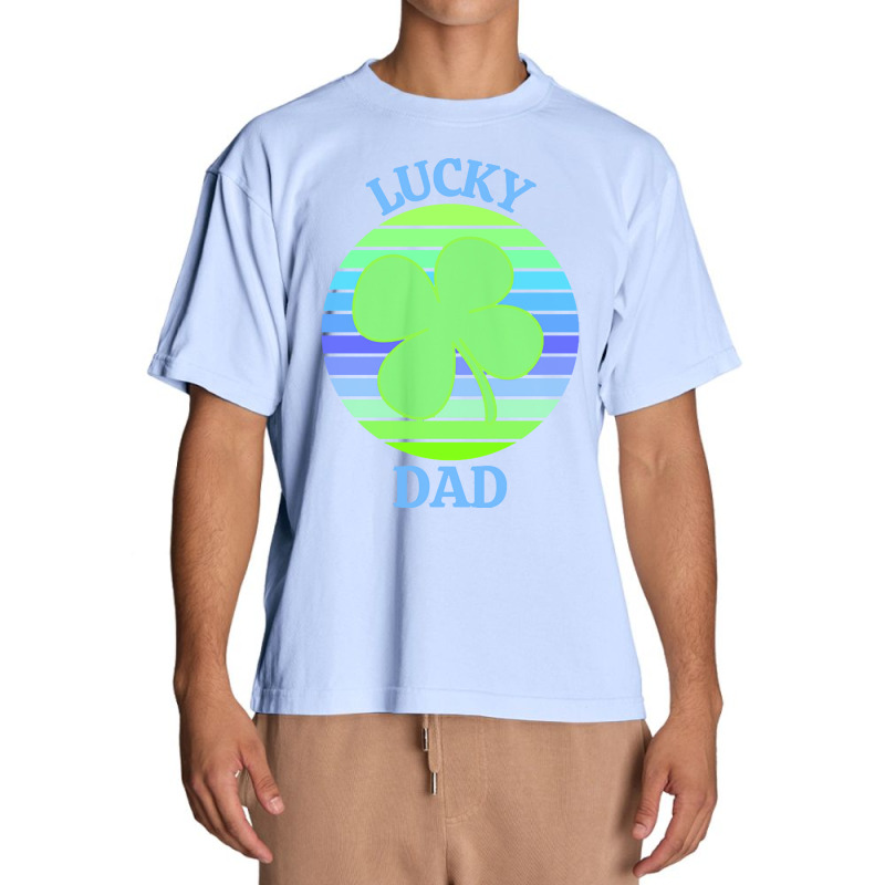 One Lucky Dad T  Shirtone Lucky Dad T  Shirt (8) Urban Heavy T-shirt | Artistshot