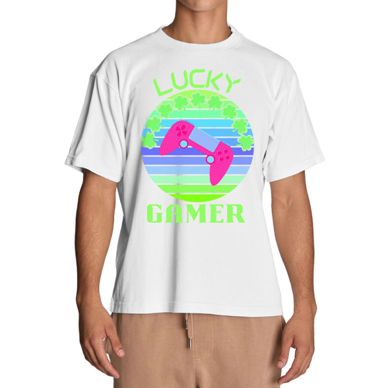 One Lucky Gamer T  Shirtone Lucky Gamer T  Shirt Urban Heavy T-shirt | Artistshot