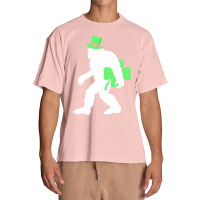 St Patricks Day Bigfoot Clover T  Shirt St Patricks Day Bigfoot Clover Urban Heavy T-shirt | Artistshot