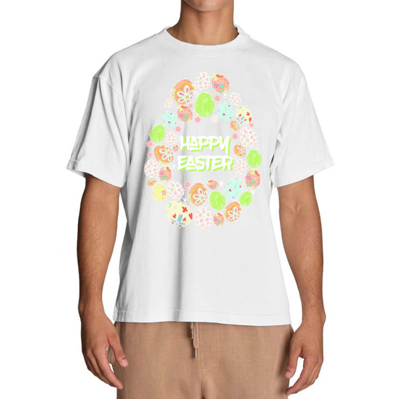 Happy Easter T  Shirt Happy Easter 3 Urban Heavy T-shirt | Artistshot