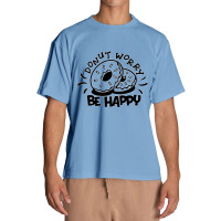 Donut Worry Be Happy Urban Heavy T-shirt | Artistshot