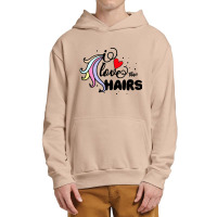 I Love This Hairs Unicorn Urban Pullover Hoodie | Artistshot