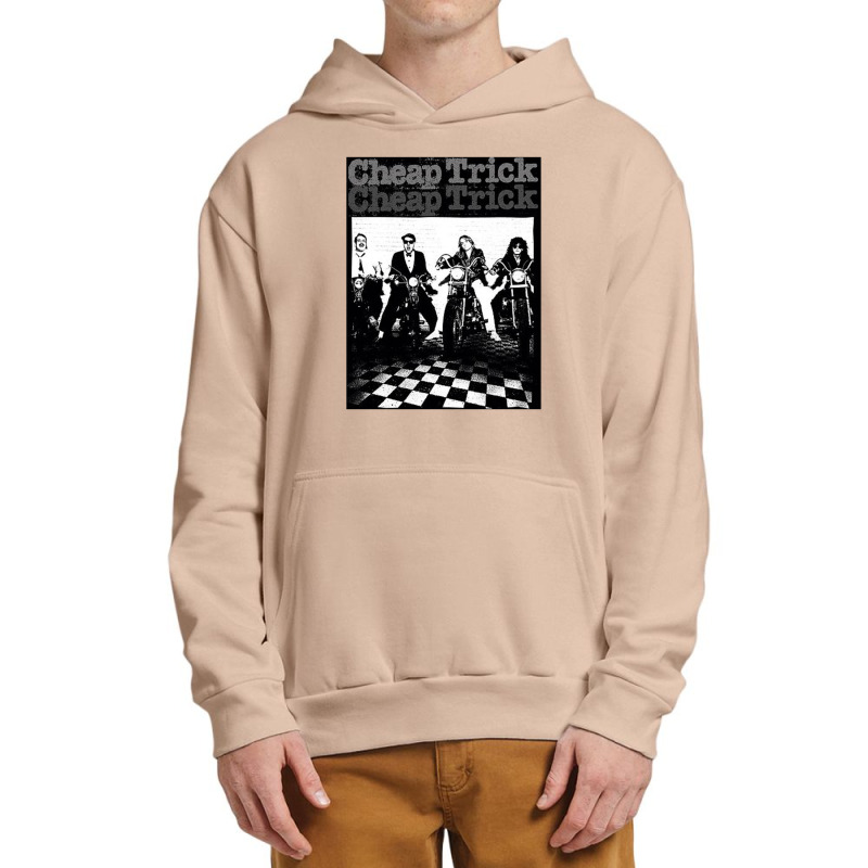 Cheap Trick, Cheap Trick Bikes Urban Pullover Hoodie | Artistshot