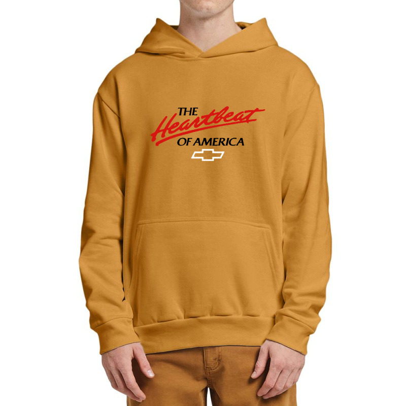 Heartbeat Of America, Urban Pullover Hoodie | Artistshot