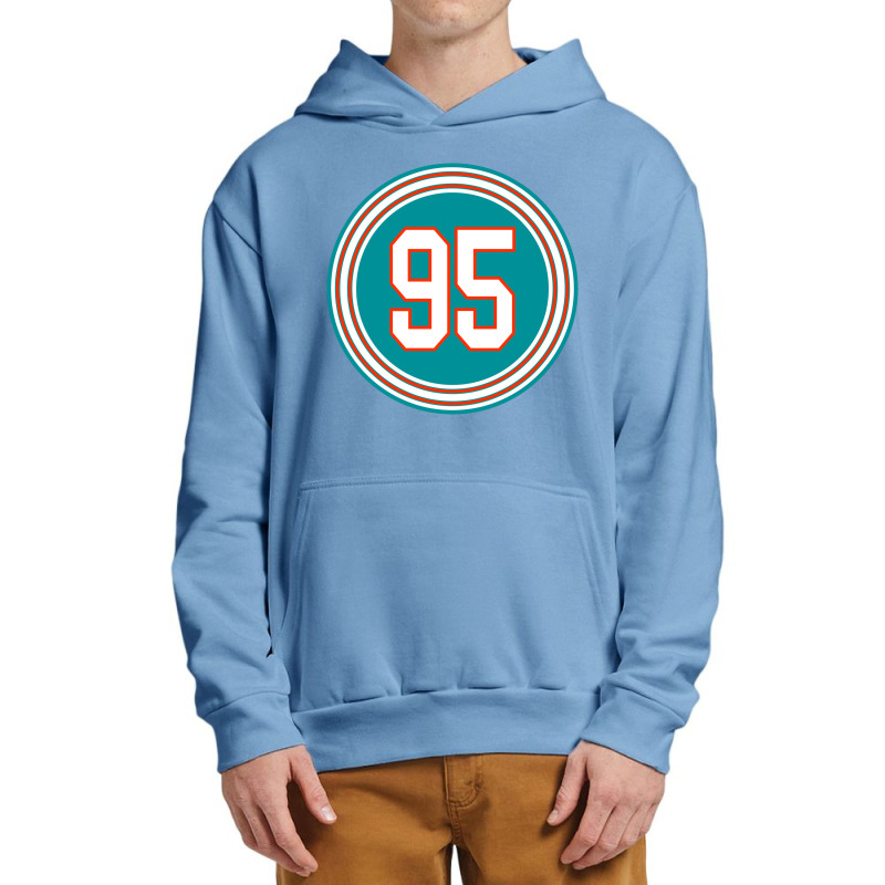 Number 95 Jersey, New York Urban Pullover Hoodie | Artistshot